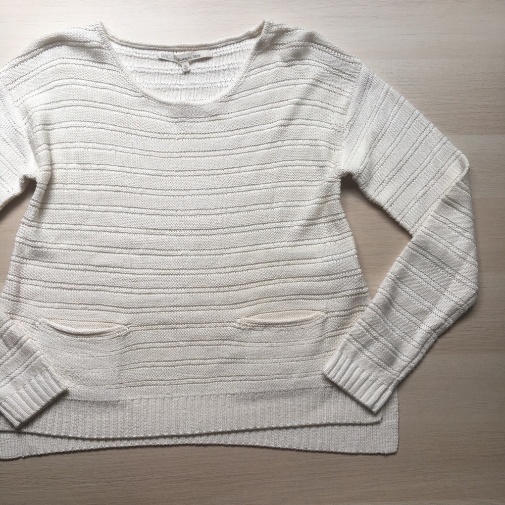 Women’s Rachel Roy Lightweight Sweater Cream, Str… - image 3